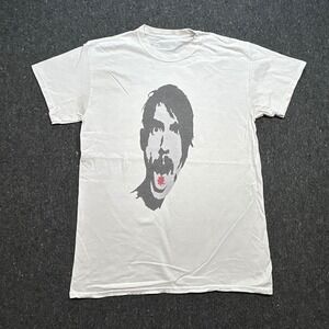 Red Hot Chili Peppers Anthony Kiedis TShirt Sz M Mens White Grunge Rock Band Tee